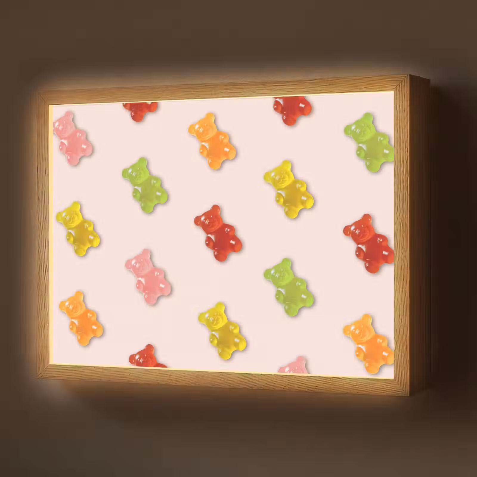 Lightbox - Wandlamp - Kleur - Snoep - Roze — 1