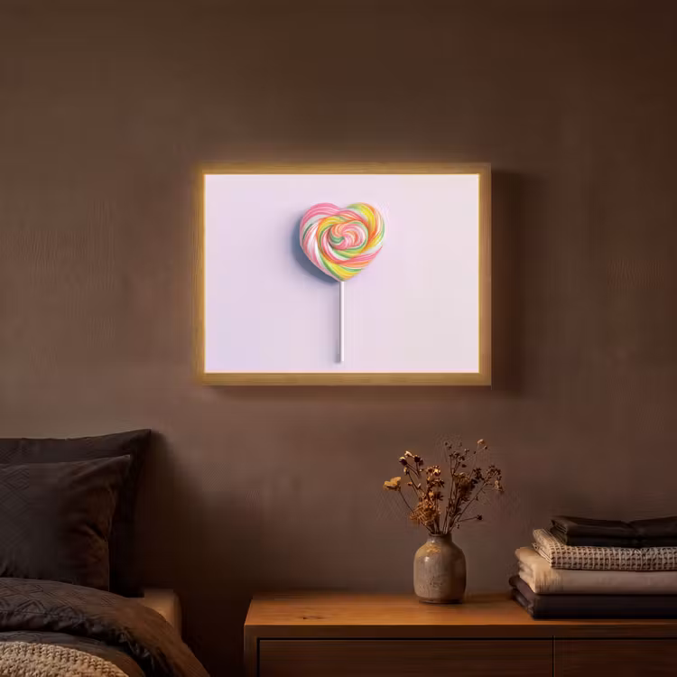 Lightbox - Wandlamp - Hart - Lolly - Snoep — 3