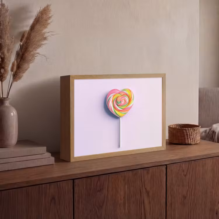 Lightbox - Wandlamp - Hart - Lolly - Snoep — 4