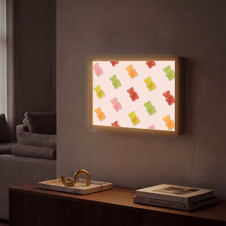 Lightbox - Wandlamp - Kleur - Snoep - Roze — 2