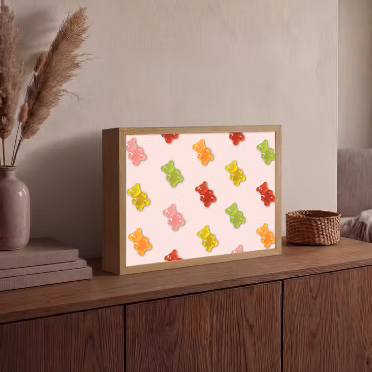 Lightbox - Wandlamp - Kleur - Snoep - Roze — 4
