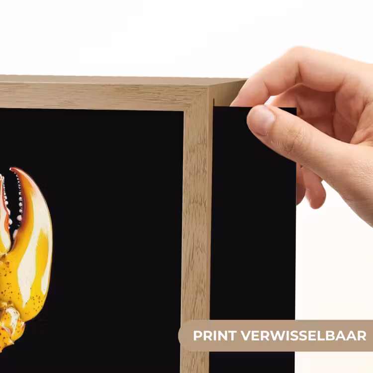 Lightbox - Wandlamp - Kreeft - Geel - Stippen - Effen — 5