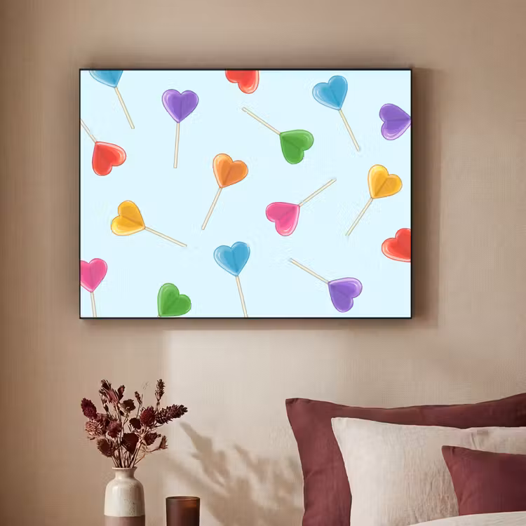 Art Frame - Lolly - Regenboog - Snoep — 2