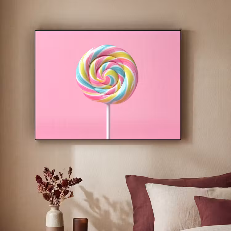 Art Frame - Lolly - Roze - Snoep - Zoet — 2