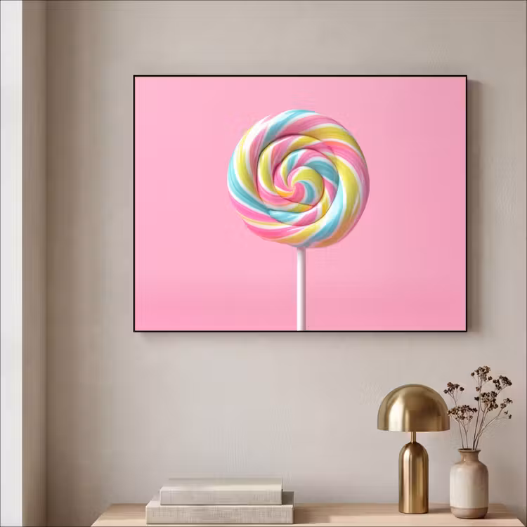 Art Frame - Lolly - Roze - Snoep - Zoet — 3