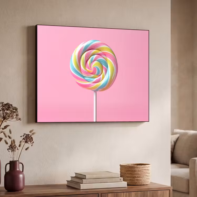 Art Frame - Lolly - Roze - Snoep - Zoet — 4
