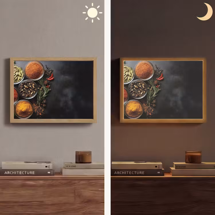 Lightbox - Wandlamp - Glazen - Bakjes - Blaadjes - Kruiden — 6