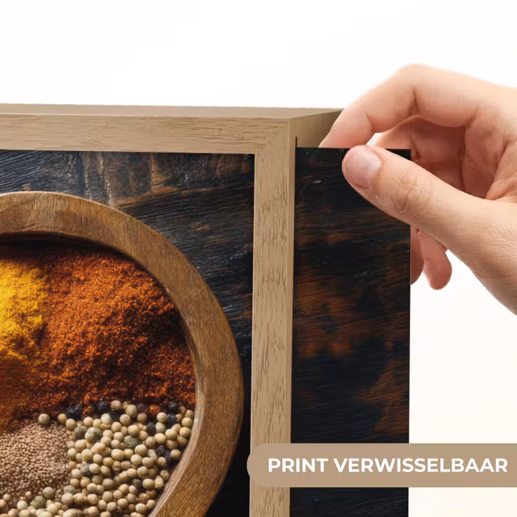 Lightbox - Wandlamp - Houten - Hart - Kleurrijke - Specerijen — 5