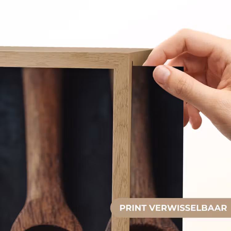 Lightbox - Wandlamp - Houten - Lepels - Specerijen - Kruiden — 5