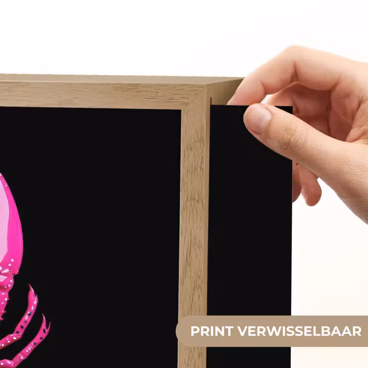 Lightbox - Wandlamp - Kreeft - Felroze - Stippen - Opvallend — 5