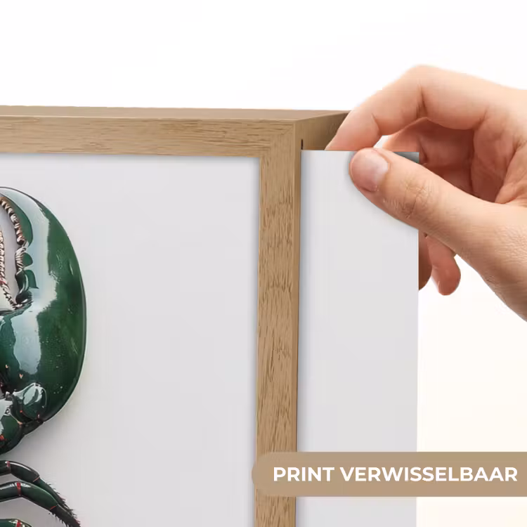 Lightbox - Wandlamp - Kreeft - Glossier - Groen - Wit — 5