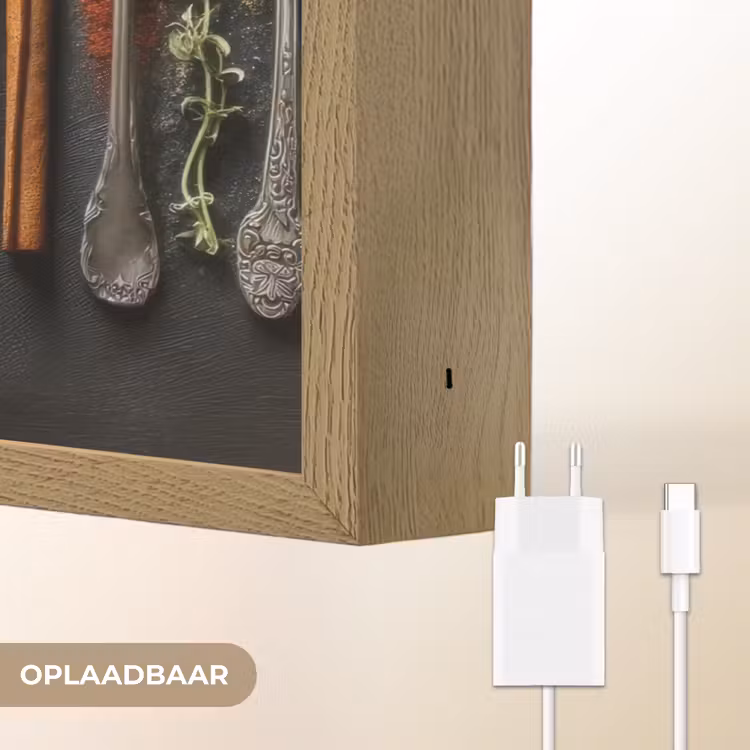 Lightbox - Wandlamp - Lepels - Specerijen - Kaneel - Chili — 7