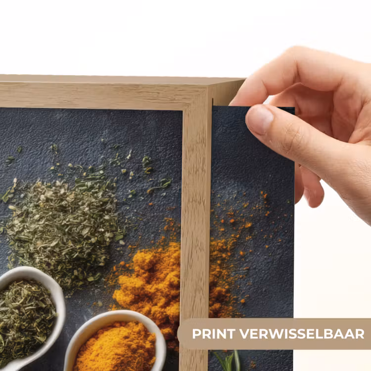 Lightbox - Wandlamp - Lepels - Wit - Poeder - Kruiden — 5