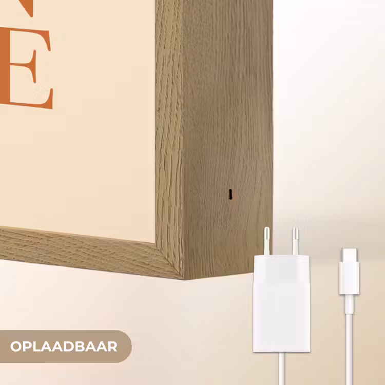 Lightbox - Wandlamp - Oranje - Quote - Sun — 6
