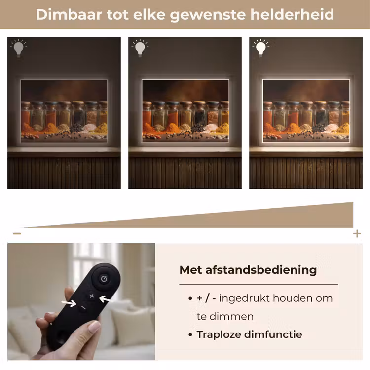 Lightbox - Wandlamp - Potjes - Kruiden - Specerijen - Korrels — 9