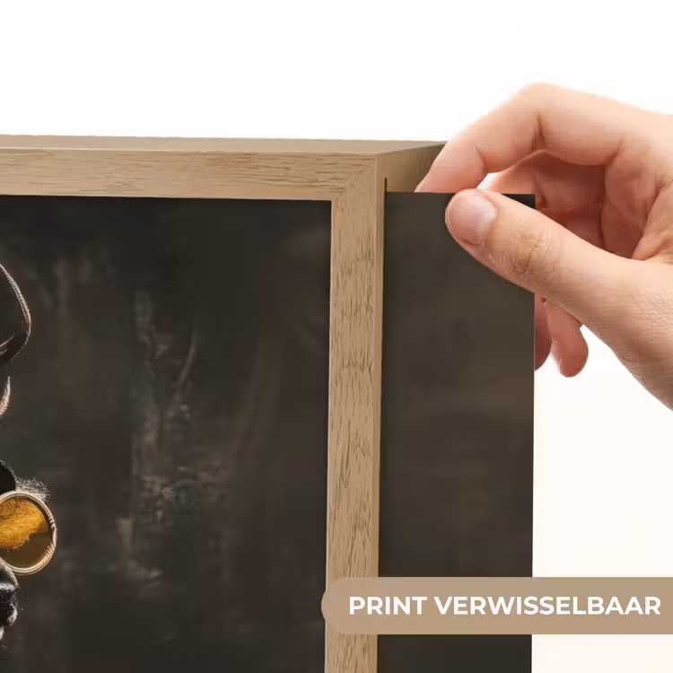 Lightbox - Wandlamp - Hert - Zonnebril - Zwart - Pak — 5