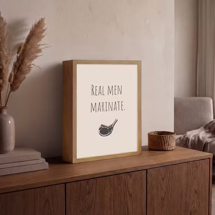 Lightbox - Wandlamp - Vlees - Minimalistisch - Beige - Quote — 4