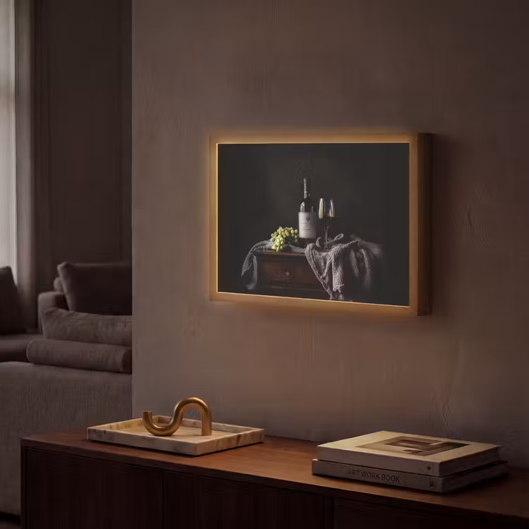 Lightbox - Wandlamp - Druiven - Wijn - Rood - Tafel — 2