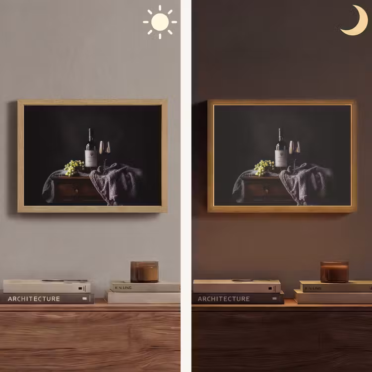 Lightbox - Wandlamp - Druiven - Wijn - Rood - Tafel — 6