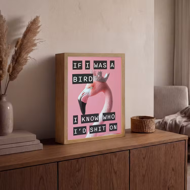 Lightbox - Wandlamp - Flamingo - Roze - Vogel - Decoratie — 4
