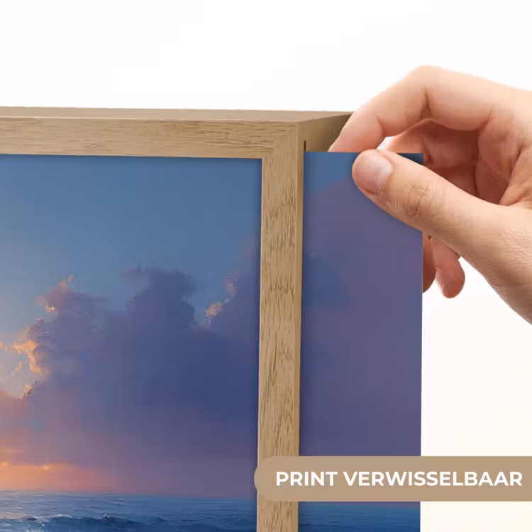 Lightbox - Wandlamp - Golven - Zee - Kleurrijk - Rotsen — 5