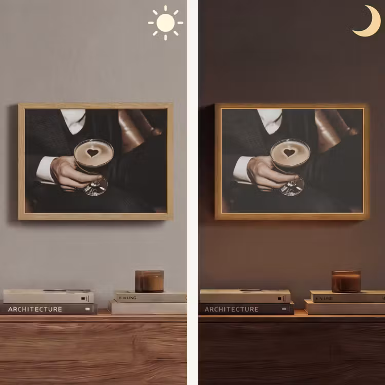 Lightbox - Wandlamp - Hartje - Cocktail - Espresso Martini - Hand — 6