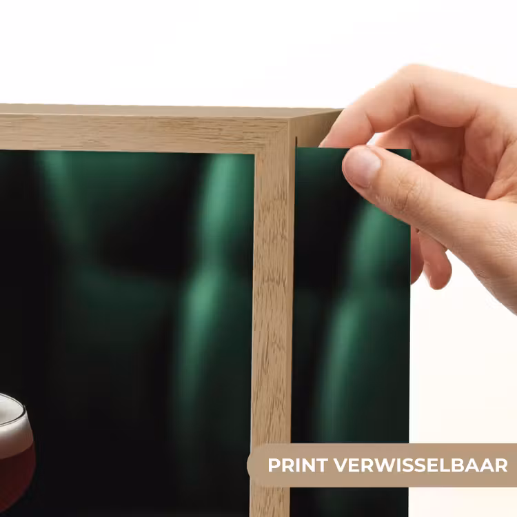 Lightbox - Wandlamp - Kers - Cocktail - Rood - Marmer — 5