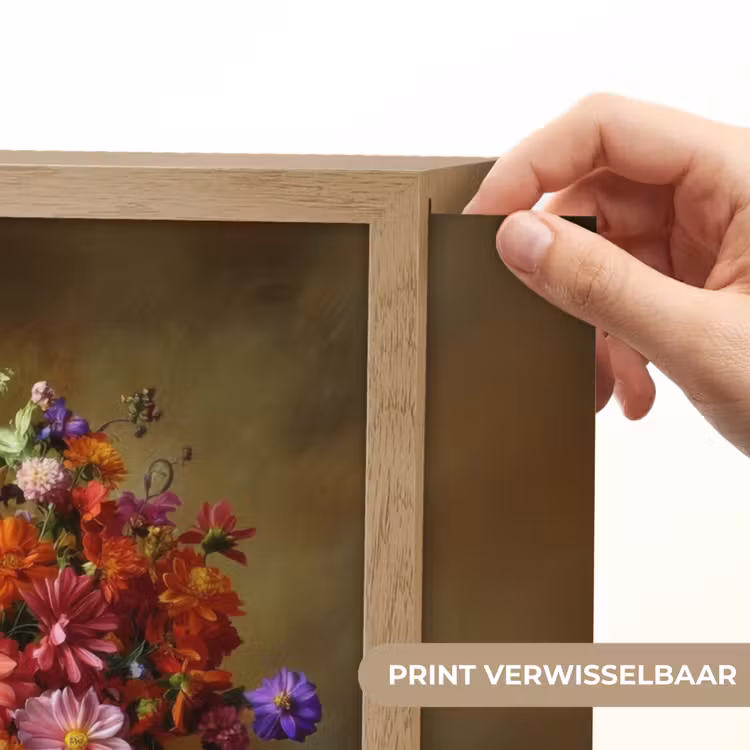 Lightbox - Wandlamp - Kleuren - Boeket - Vaas - Hout — 5