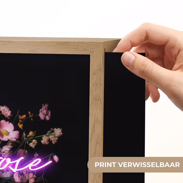 Lightbox - Wandlamp - Neon - Vaas - Bloemen — 5