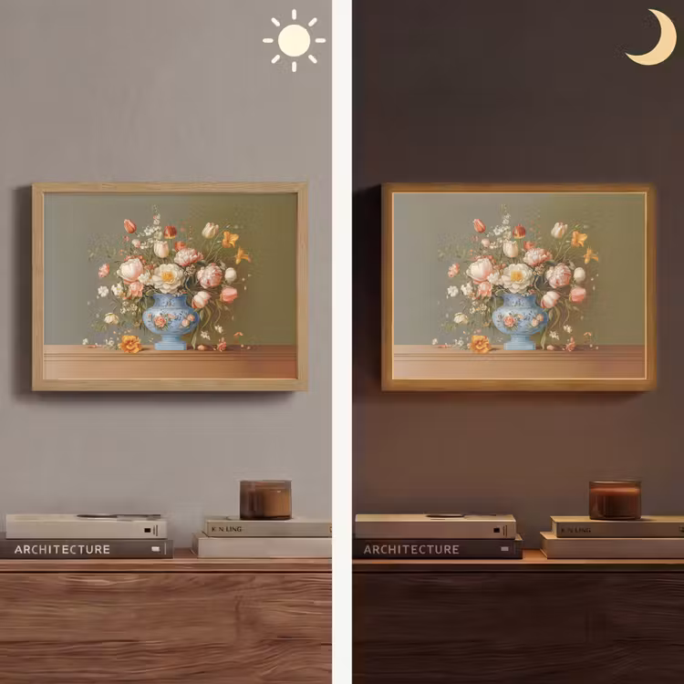 Lightbox - Wandlamp - Neutral - Bloemen - Boeket - Vaas — 6