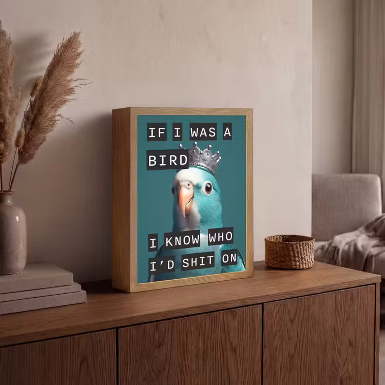 Lightbox - Wandlamp - Parkiet - Turquoise - Quotes - Decoratie — 4