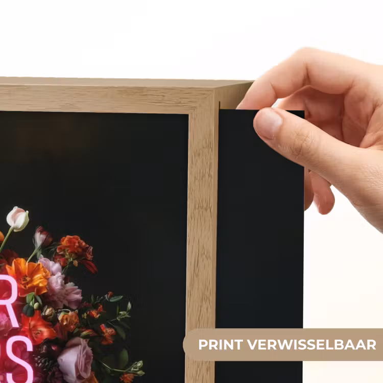 Lightbox - Wandlamp - Quote - Bloemen - Vaas - Neon — 5