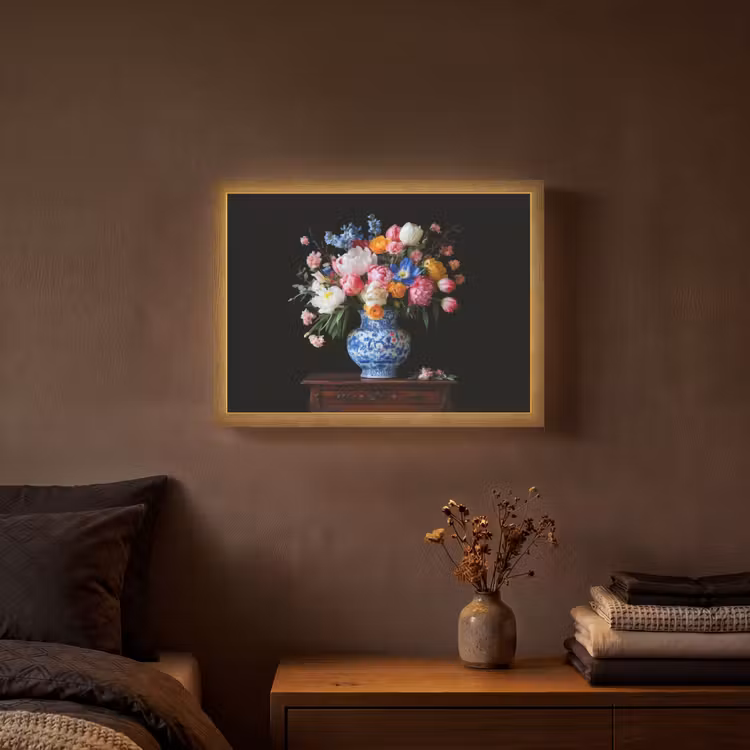 Lightbox - Wandlamp - Rozen - Bloemen - Vaas - Boeket — 3