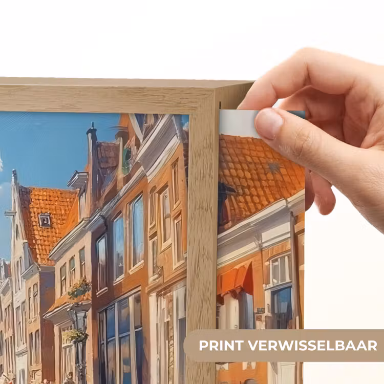Lightbox - Wandlamp - Stad - Gracht - Zon - Fietsen — 5