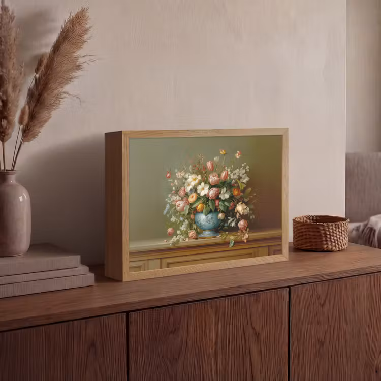 Lightbox - Wandlamp - Vaas - Pastel - Kleuren - Bloemen — 4
