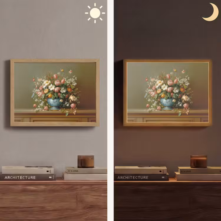 Lightbox - Wandlamp - Vaas - Pastel - Kleuren - Bloemen — 6