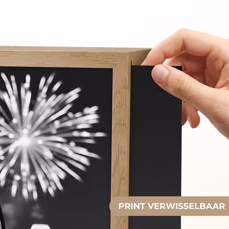 Lightbox - Wandlamp - Vuurwerk - Proosten - Skyline - Champagne — 5