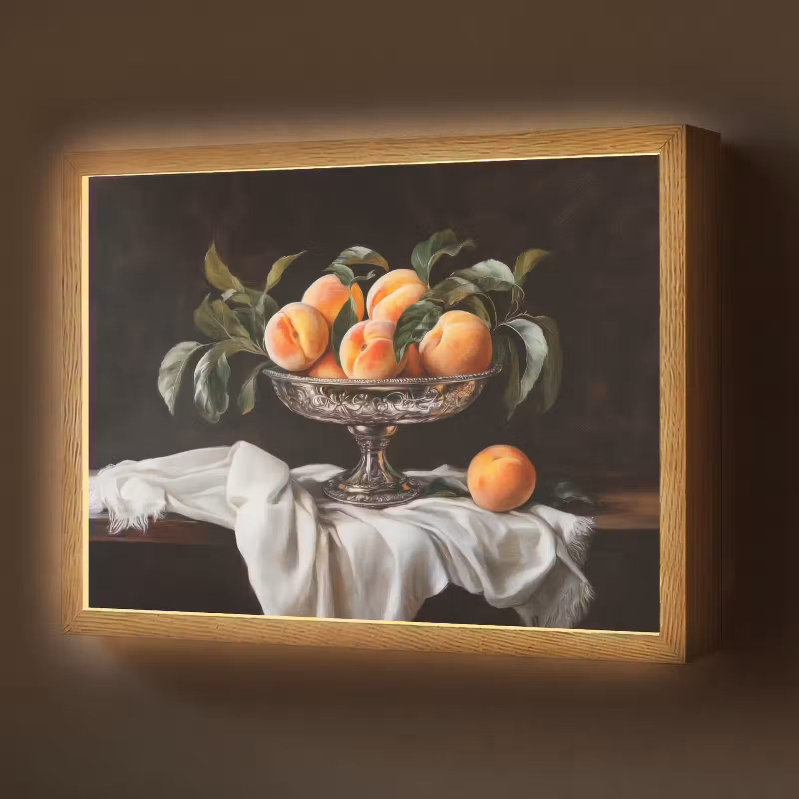 Lightbox - Wandlamp - Stilleven - Perziken - Vintage — 1