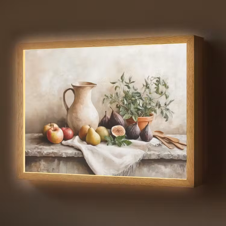 Lightbox - Wandlamp - Fruit - Kruiden - Landelijk — 1
