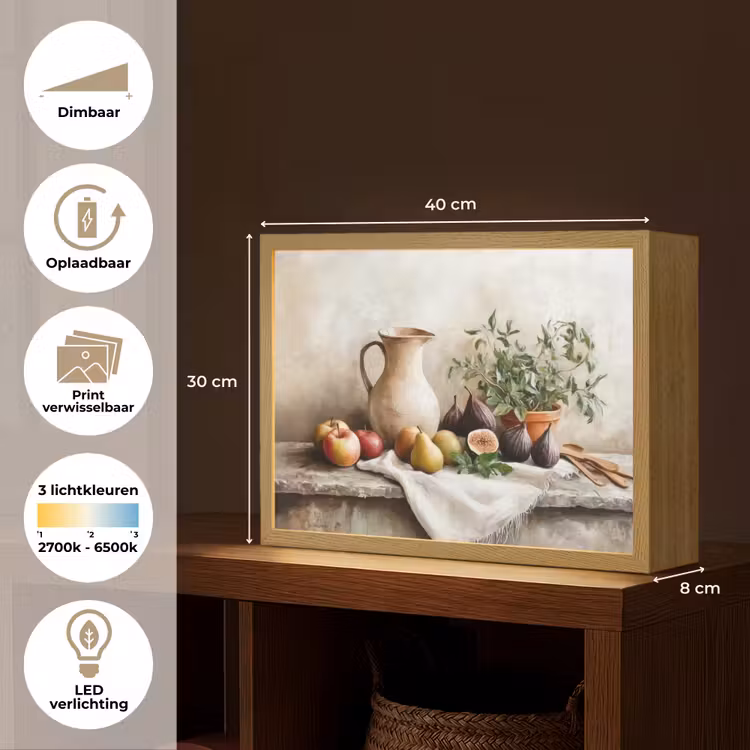 Lightbox - Wandlamp - Fruit - Kruiden - Landelijk — 10