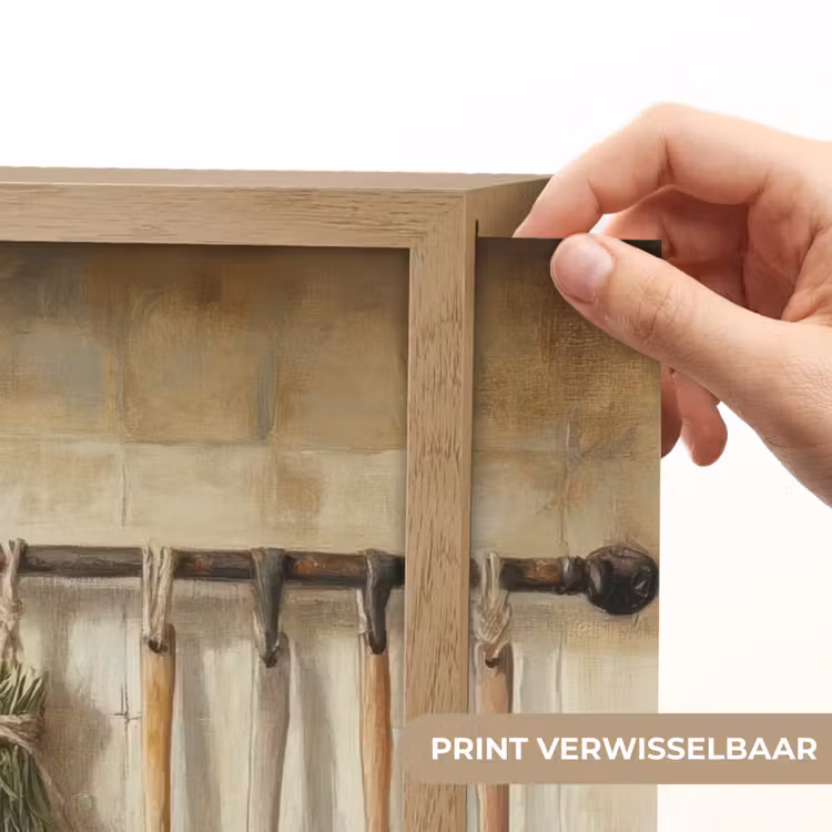 Lightbox - Wandlamp - Hout - Keukengerei - Stilleven - Tegels — 5