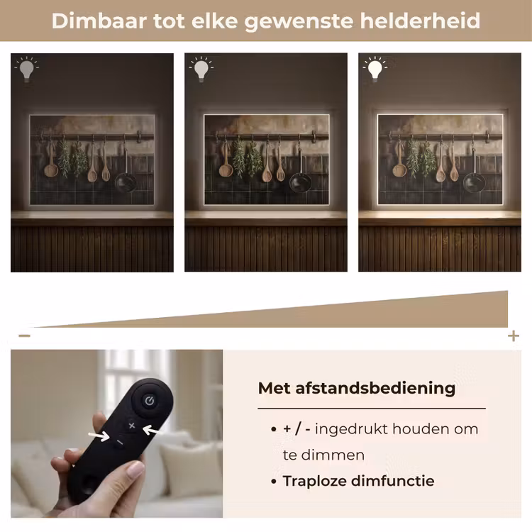 Lightbox - Wandlamp - Keukengerei - Rustiek - Tegels - Kruiden — 9