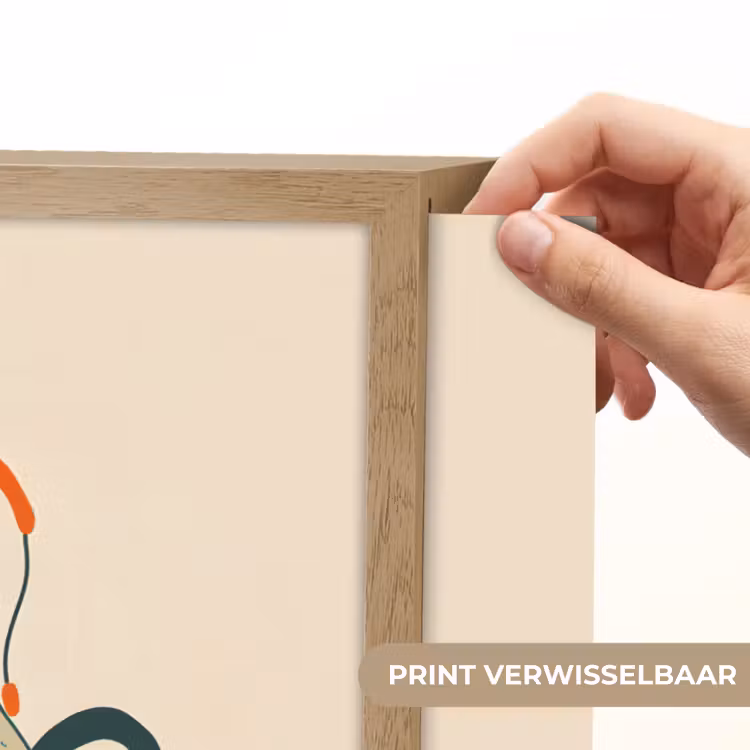 Lightbox - Wandlamp - Oranje - Theepot - Bloemen - Bladeren — 5