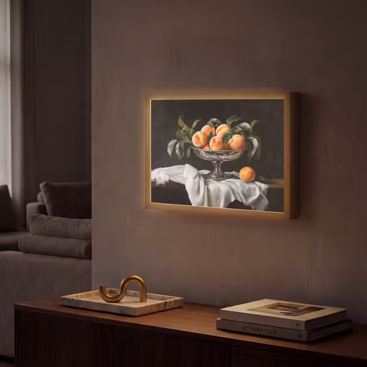 Lightbox - Wandlamp - Stilleven - Perziken - Vintage — 2