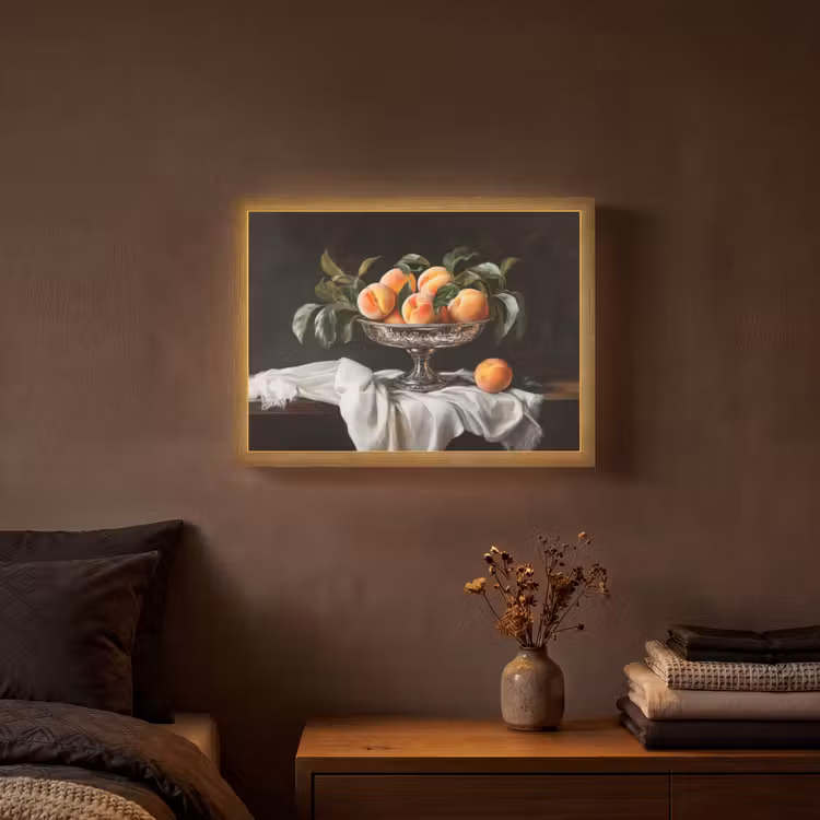 Lightbox - Wandlamp - Stilleven - Perziken - Vintage — 3
