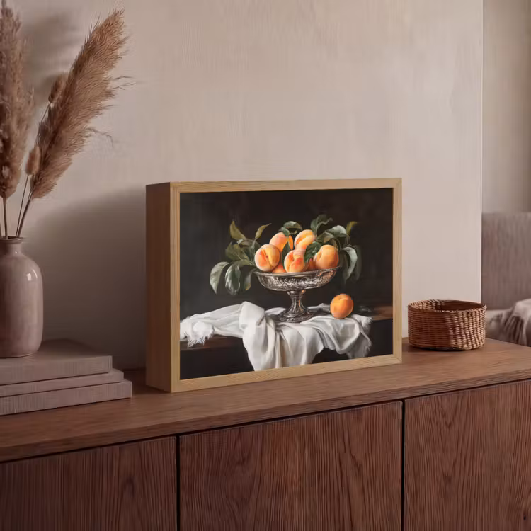 Lightbox - Wandlamp - Stilleven - Perziken - Vintage — 4