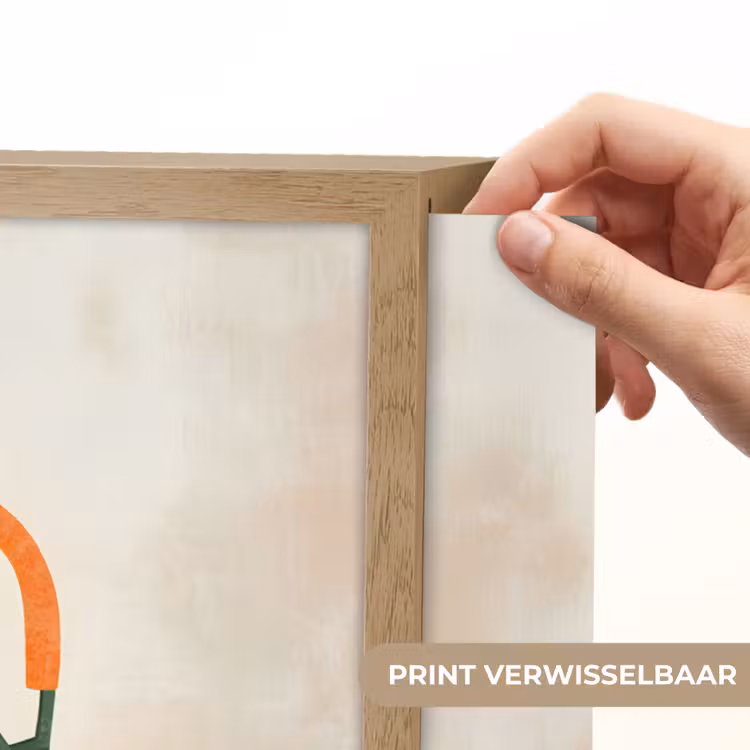 Lightbox - Wandlamp - Theepot - Groen - Bloemen - Oranje — 5