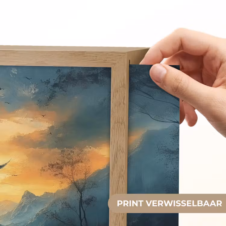 Lightbox - Wandlamp - Vogels - Zon - Bomen - Groen — 5