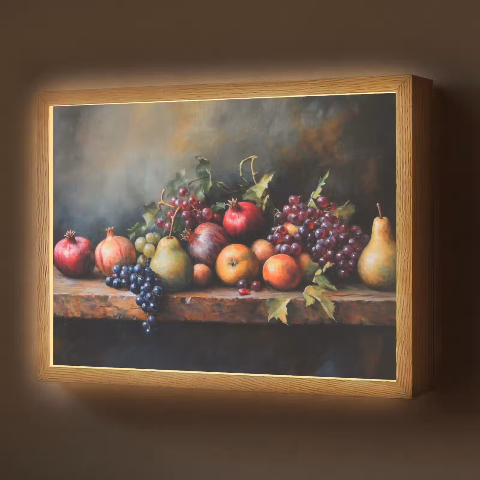 Lightbox - Wandlamp - Rustiek - Stilleven - Fruit — 1