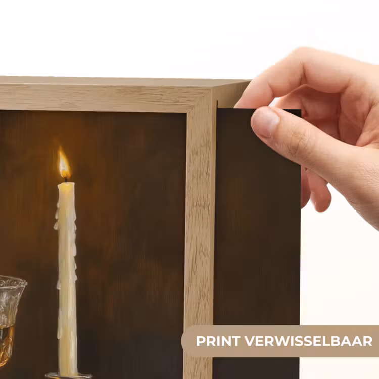 Lightbox - Wandlamp - Fruit - Stilleven - Wijn - Kaars — 5